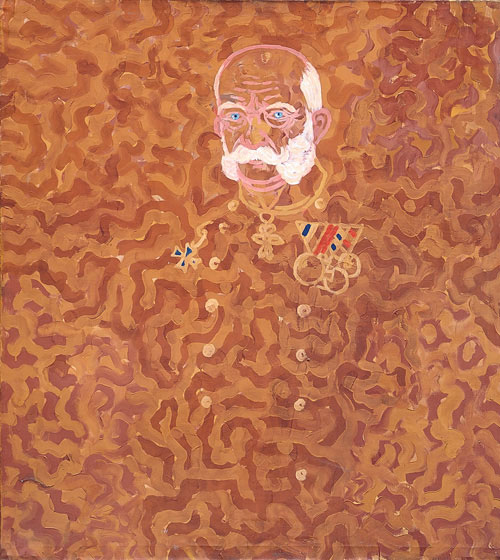 Monachie
1988,  150 x 135 cm