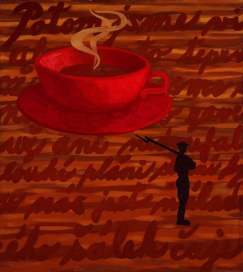 Cup of Tea
1988,  150 x 135 cm