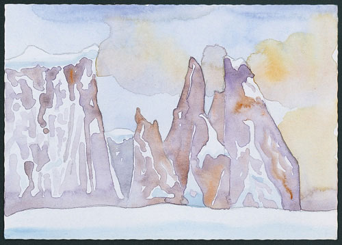 Dolomity
1999,  10.5 x 15 cm