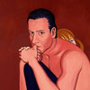 Snesiteln bolest
1997,130 x 115 cm